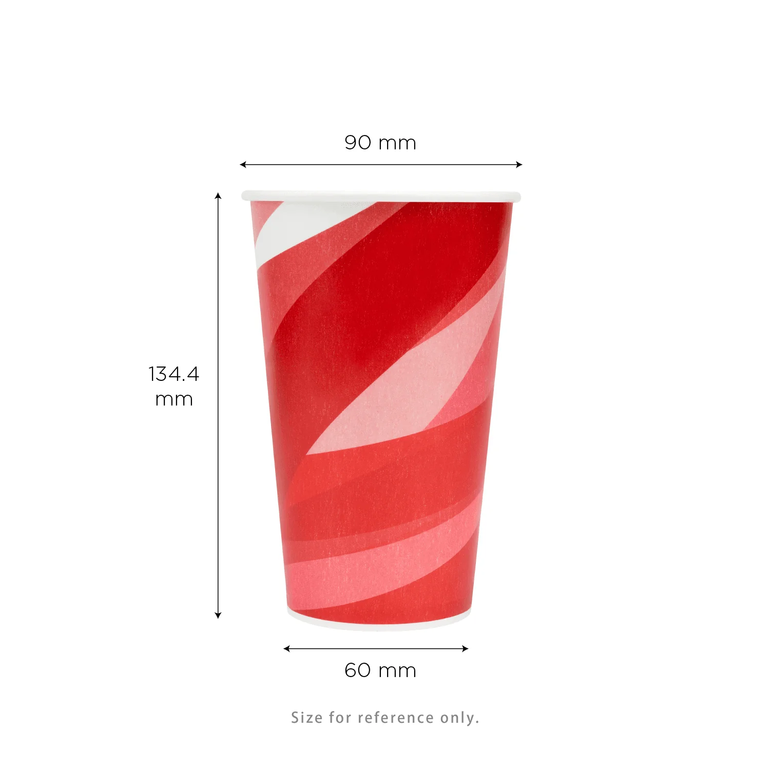 [1,000 ct] 16 oz Paper Cold Cups | 90 mm | Kold Print - Image 5