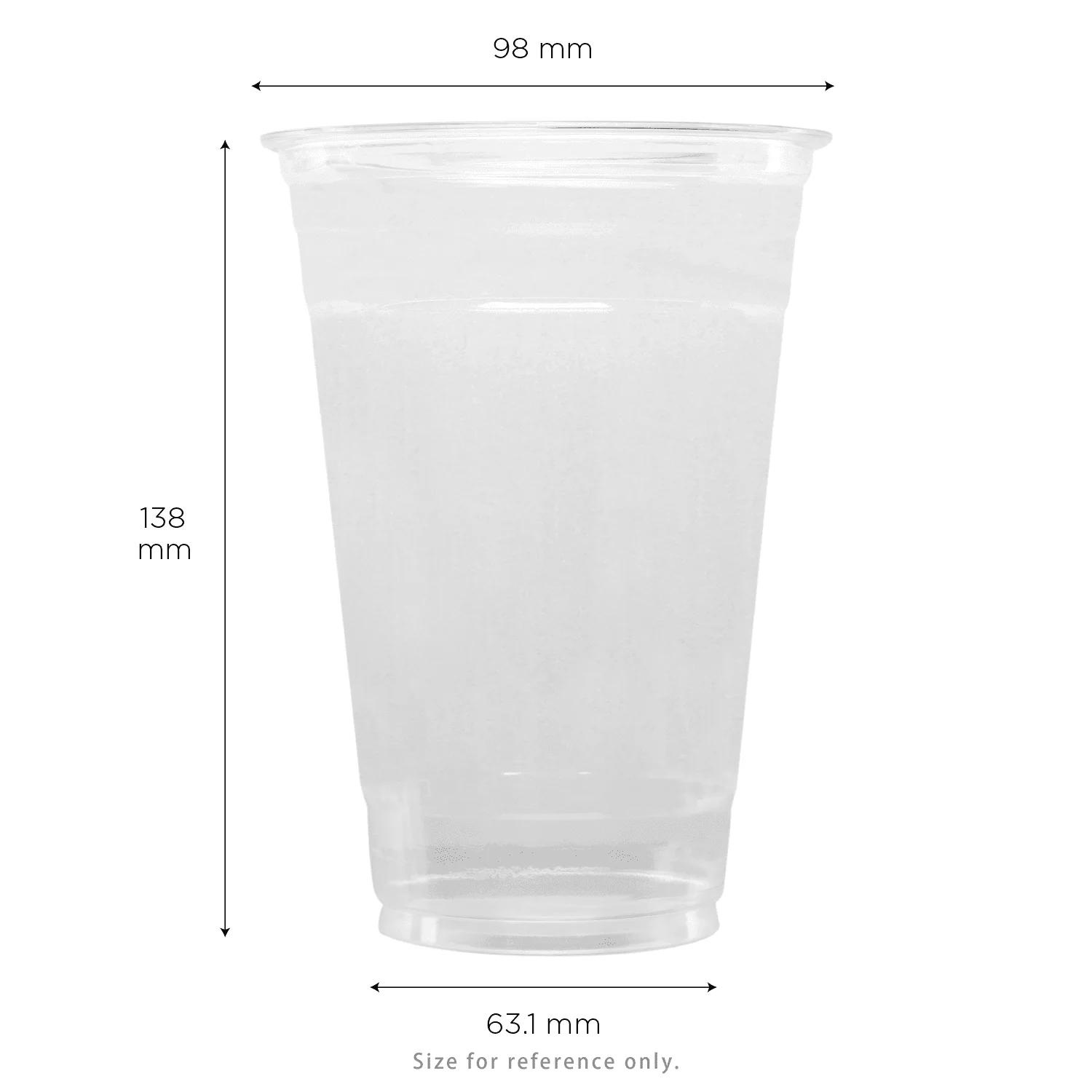 [1,000 ct] 20 oz Clear Cold Cups | RPET | 98 mm - Image 5