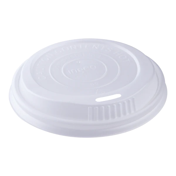 Karat Earth 90mm Sipper Dome Lids for 10-24oz Hot Cups - 1,000 pcs - Image 2