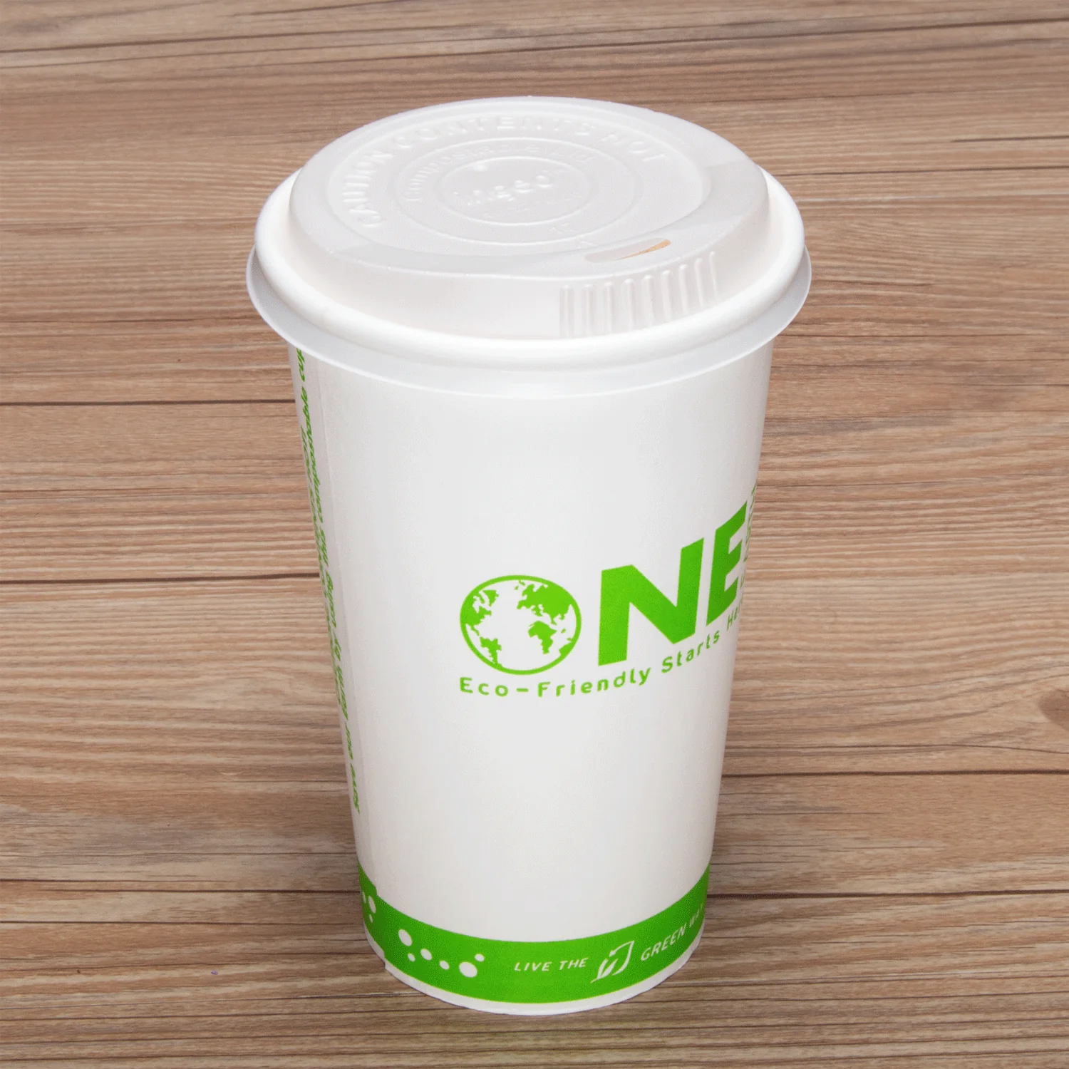 Karat Earth 90mm Sipper Dome Lids for 10-24oz Hot Cups - 1,000 pcs - Image 3
