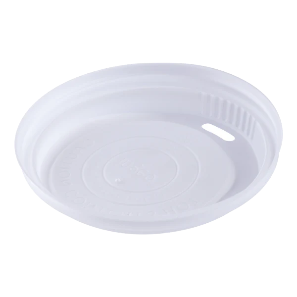 Karat Earth 90mm Sipper Dome Lids for 10-24oz Hot Cups - 1,000 pcs - Image 6
