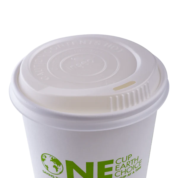 Karat Earth 90mm Sipper Dome Lids for 10-24oz Hot Cups - 1,000 pcs - Image 7