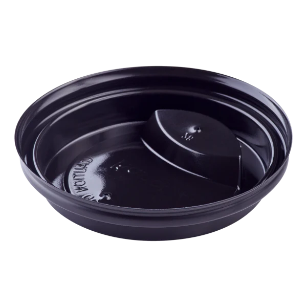 [1,000 ct] 10-24 oz Paper Coffee Cup Lids | 90 mm | Black - Image 5