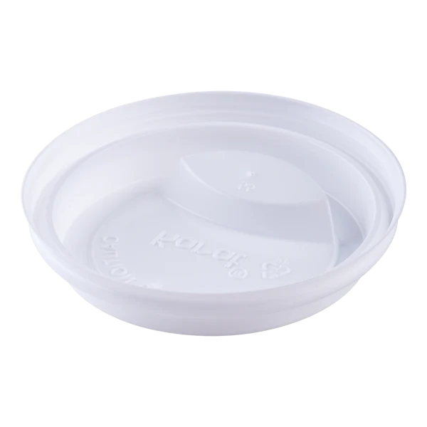 [1,000 ct] 10-24 oz Paper Coffee Cup Lids | 90 mm | White - Image 4