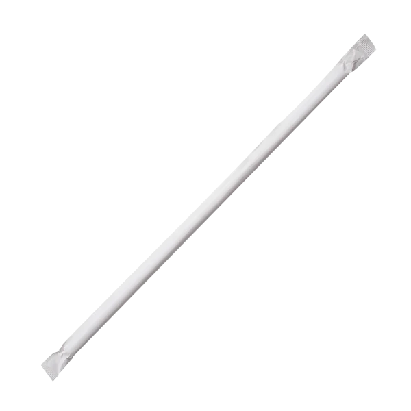 [2,000 ct] Jumbo Straws | Individually Wrapped | Clear (0.2" x 10.25") - Image 4