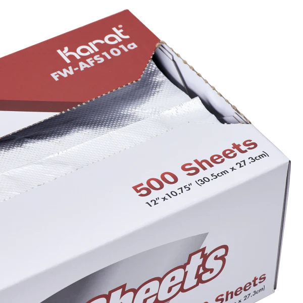 [3,000 sheets] 10.75" x 12" Heavy-Duty Pop-up Aluminum Foil Sheets - Image 4
