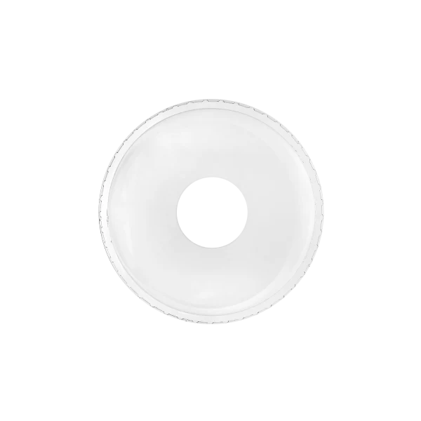 [600 ct] 32 oz Plastic Dome Cup Lids | PET | 104.5 mm - Image 7