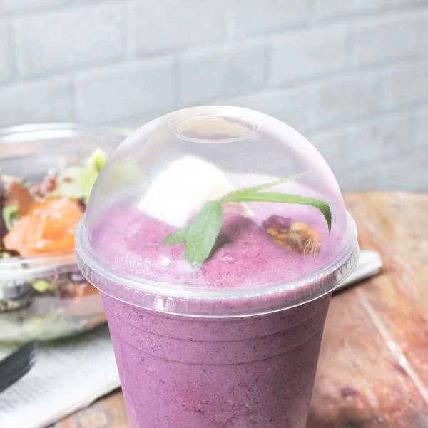 Karat Earth 12-24oz PLA Eco-Friendly Dome Lids (98mm) - 1,000 pcs - Image 3
