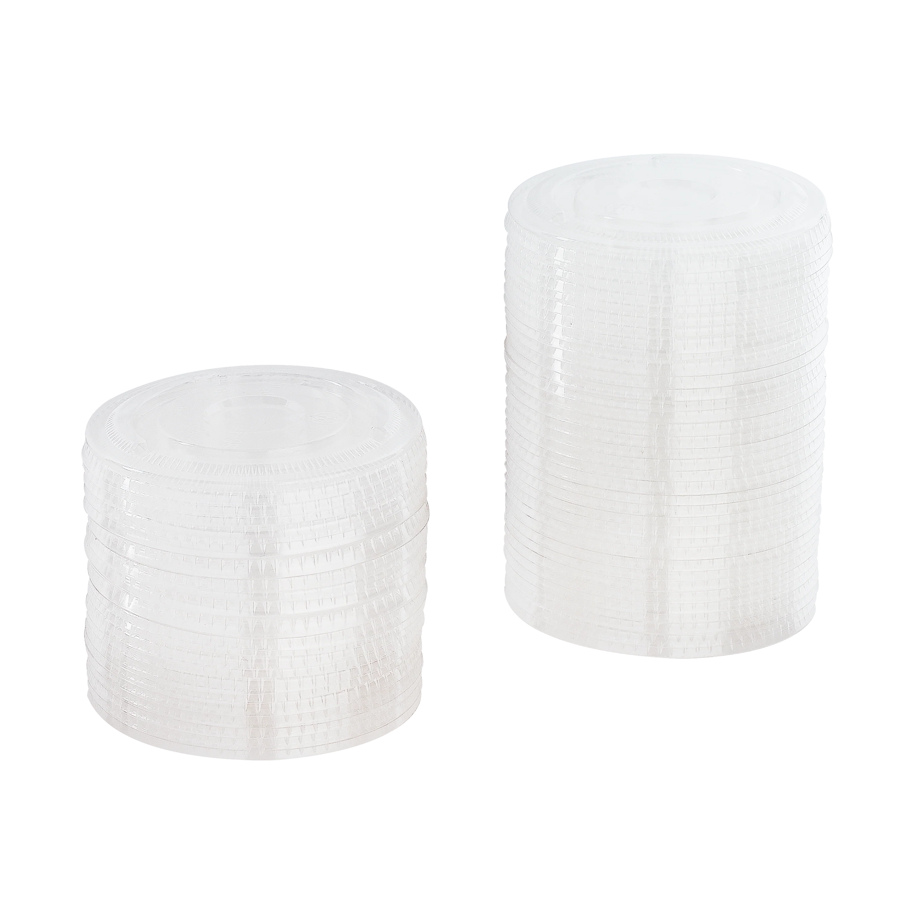 Karat Earth 12-24oz PLA Flat Lid No Hole (98mm) - 1,000 pcs - Image 3