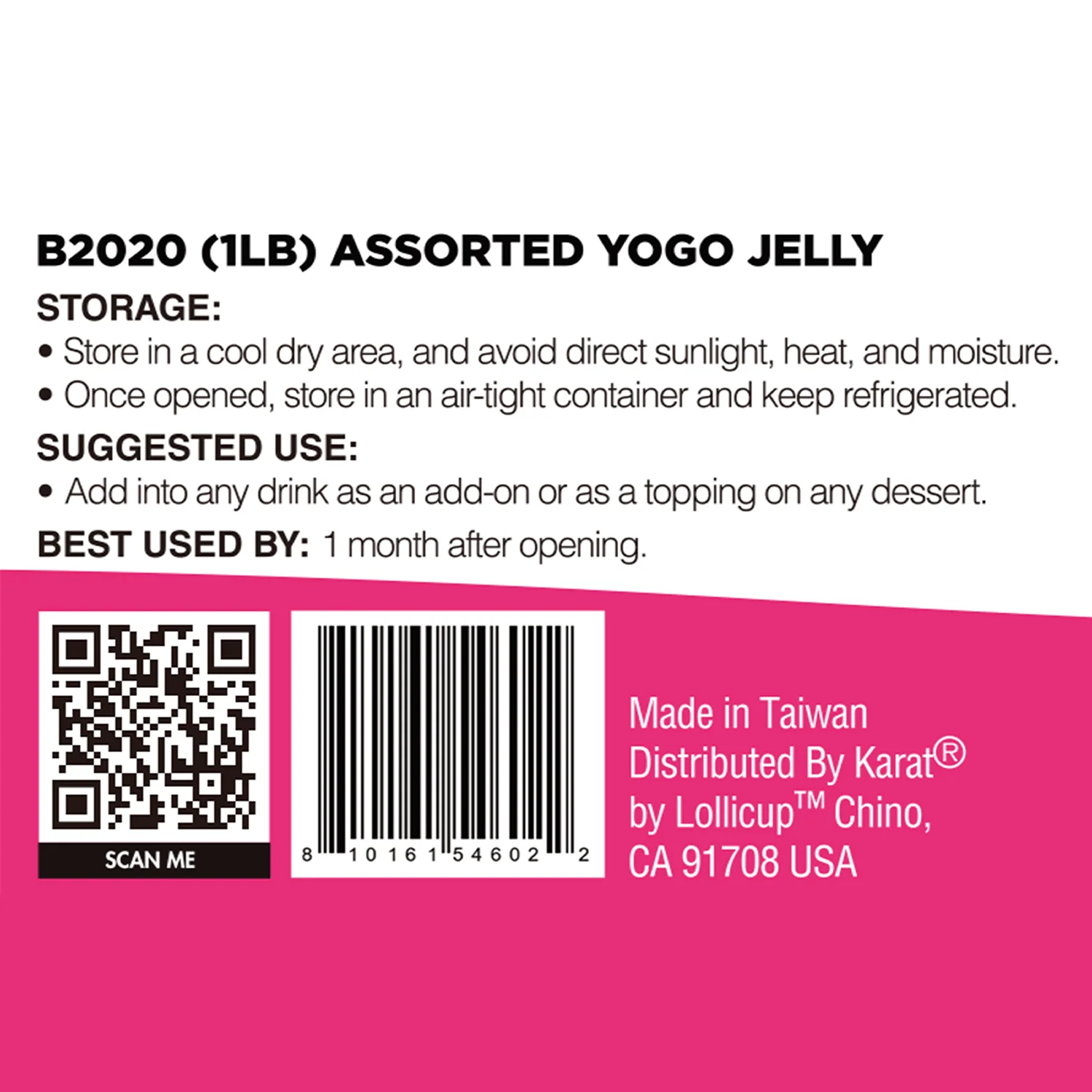 Assorted Yogo Jelly - Jar (1 lb) - Image 7