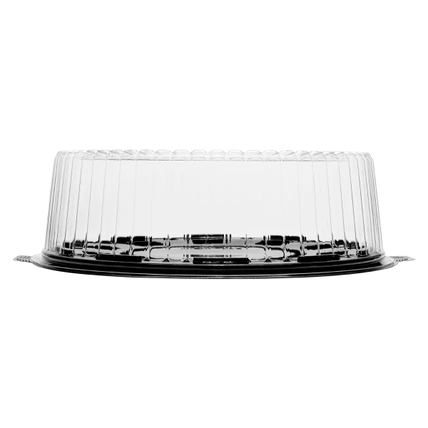 [50 sets] 12" PET Cake Display Containers with Clear Dome Lid - Image 5