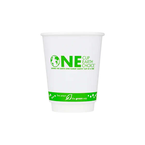 Karat Earth 12oz Eco-Friendly Insulated Paper Hot Cups (90mm), Generic Print- 500 pcs - Image 8
