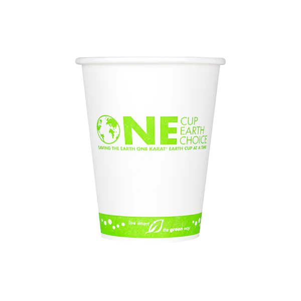 Karat Earth 12oz Eco-Friendly Paper Hot Cups (90mm), Generic Print - 1,000 pcs - Image 2
