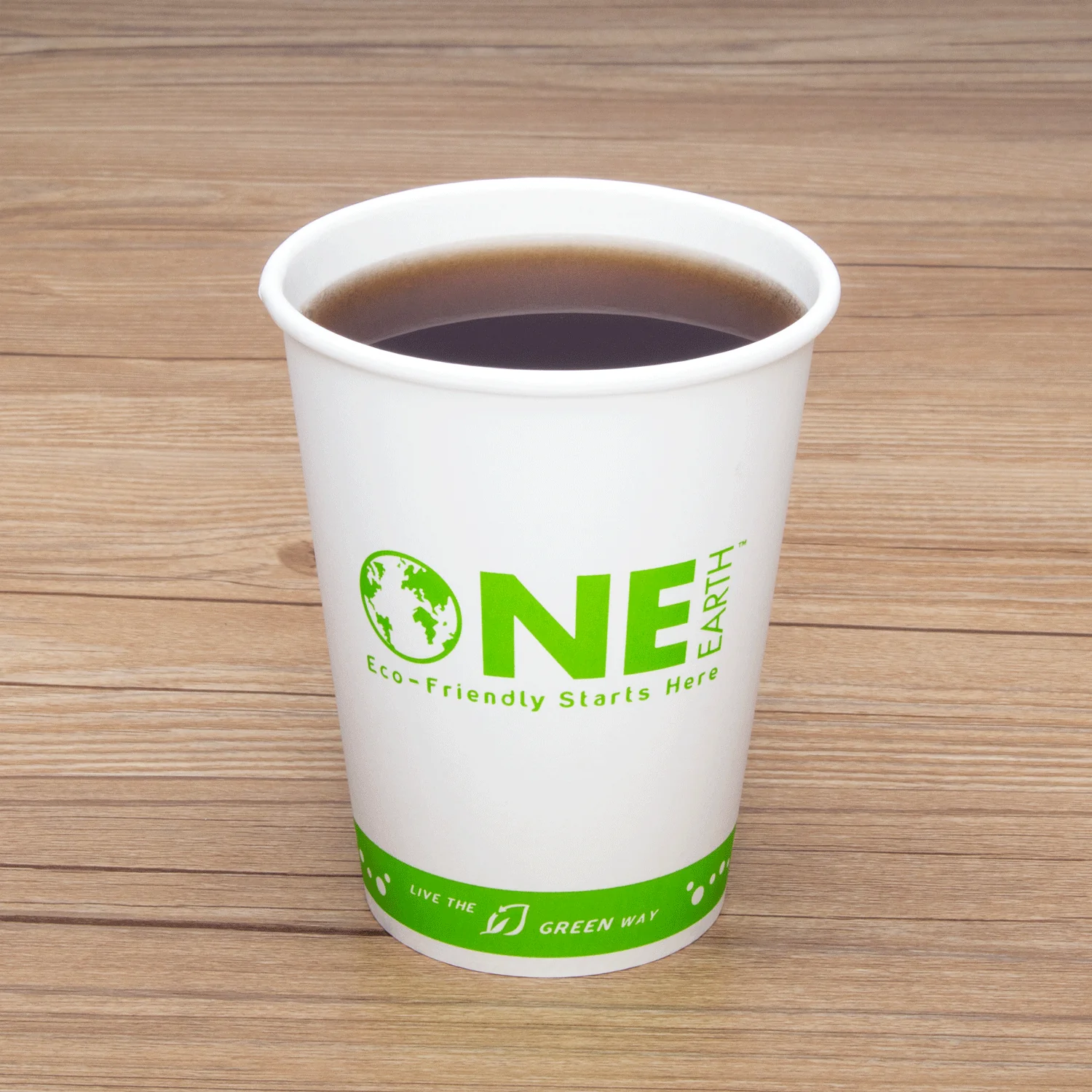 Karat Earth 12oz Eco-Friendly Paper Hot Cups (90mm), Generic Print - 1,000 pcs - Image 4