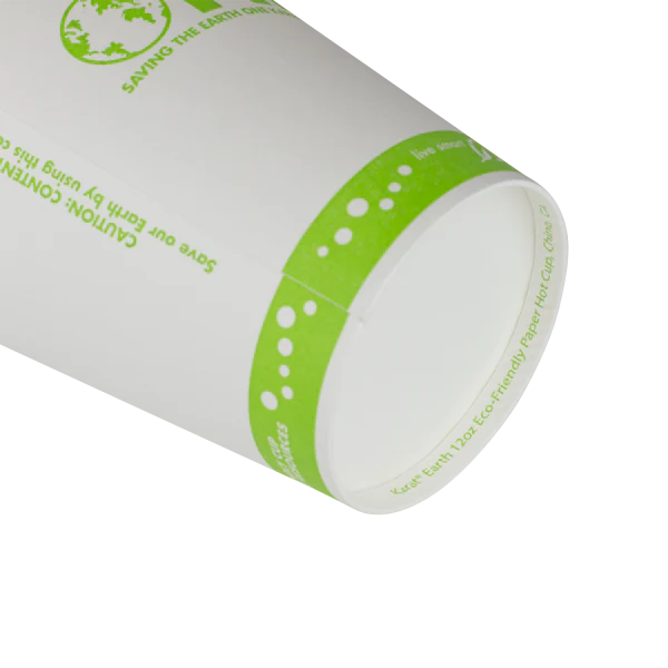 Karat Earth 12oz Eco-Friendly Paper Hot Cups (90mm), Generic Print - 1,000 pcs - Image 6