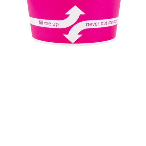 [1,000 ct] 12 oz Paper Food Containers | 100 mm | Pink - Image 5