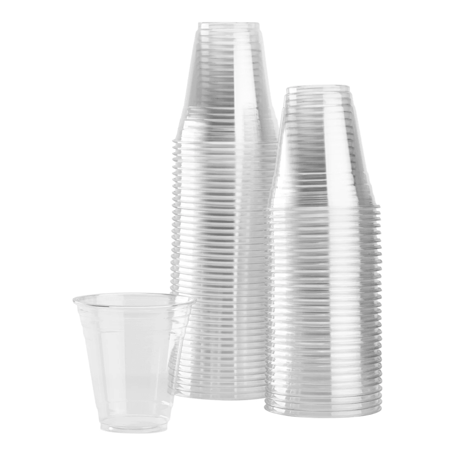 [1,000 ct] 12 oz Clear Plastic Cold Cups | PET | 98 mm - Image 2