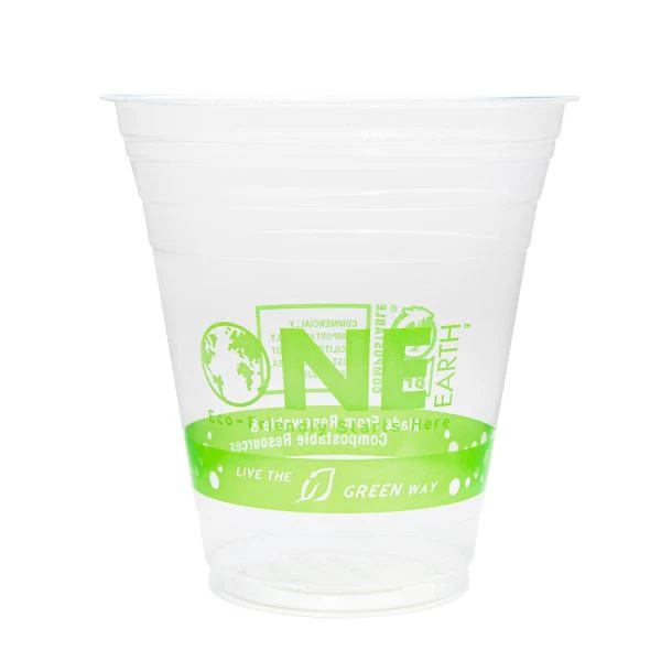 Karat Earth 12oz PLA Eco-Friendly Cups (98mm), Generic Print - 1,000 pcs - Image 3