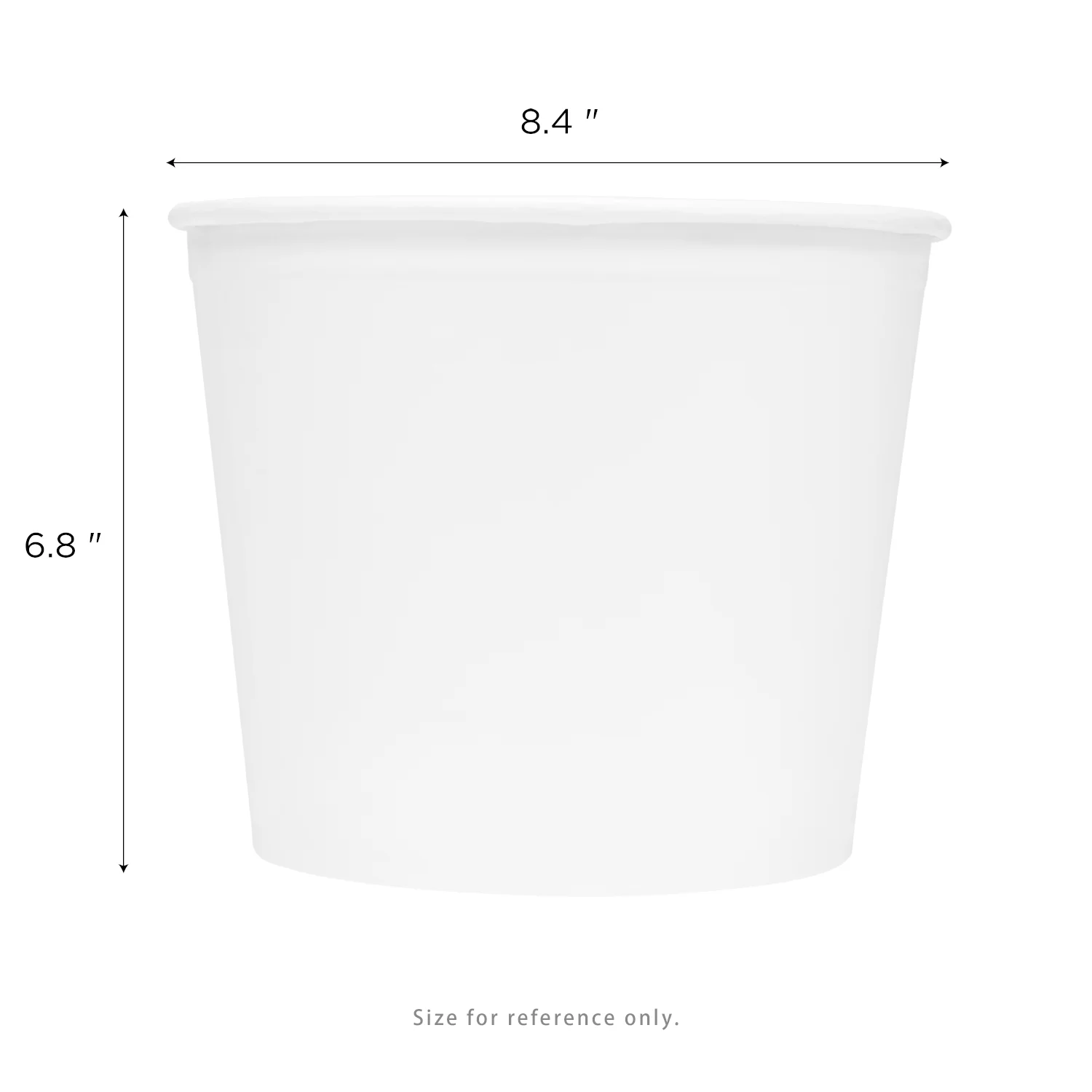 [150 pcs] 130 oz Paper Food Buckets - Image 5