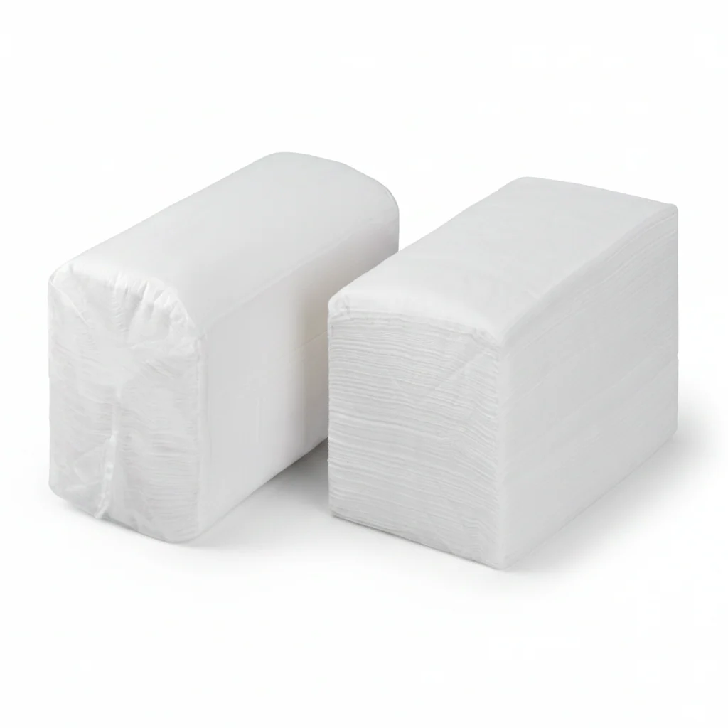[3,000 ct] 15" x17" 2 Ply Dinner Napkins, White - Image 2