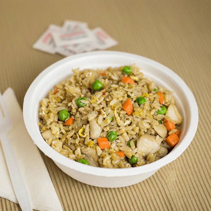 Karat Earth 16oz Compostable Bagasse Rice Bowls, White - 1,000 pcs - Image 10