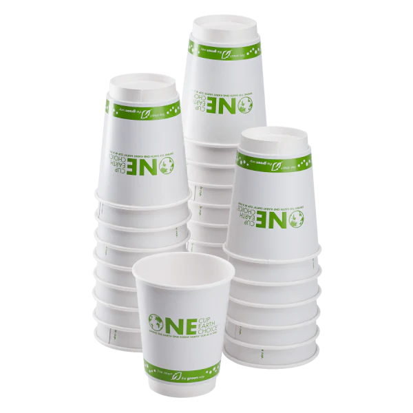Karat Earth 16oz Eco-Friendly Insulated Paper Hot Cups (90 mm), Generic Print - 500 pcs - Image 2