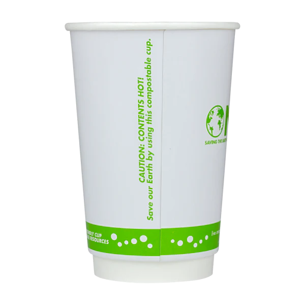 Karat Earth 16oz Eco-Friendly Insulated Paper Hot Cups (90 mm), Generic Print - 500 pcs - Image 4