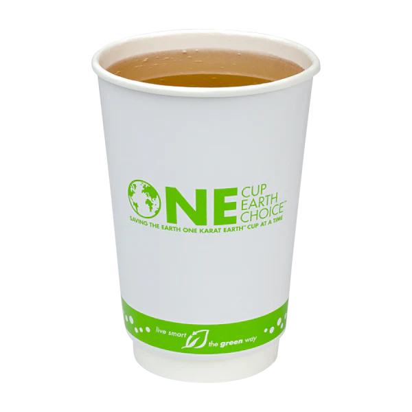 Karat Earth 16oz Eco-Friendly Insulated Paper Hot Cups (90 mm), Generic Print - 500 pcs - Image 8