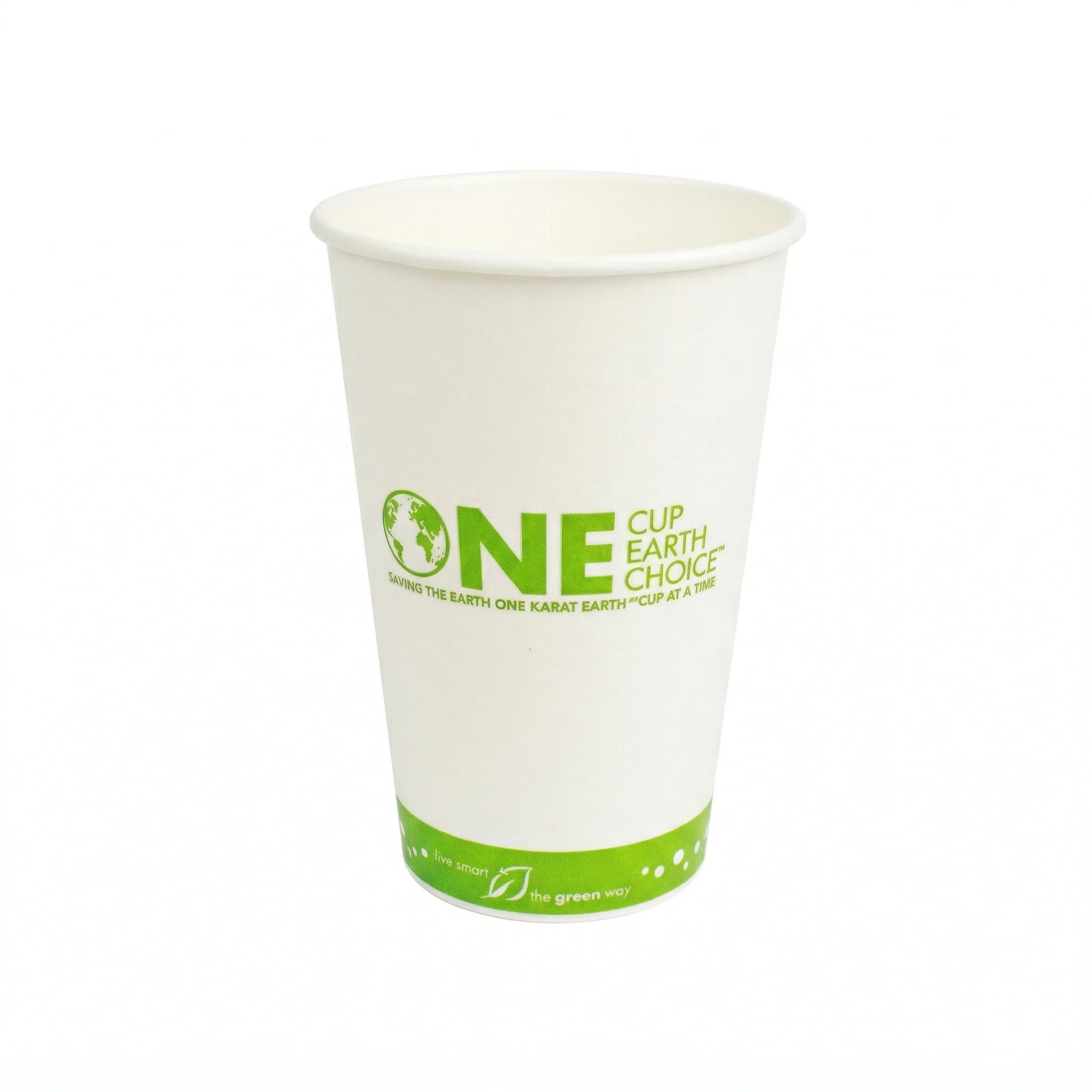 Karat Earth 16oz Eco-Friendly Paper Cold Cups (90mm), Generic Print - 1,000 pcs - Image 2