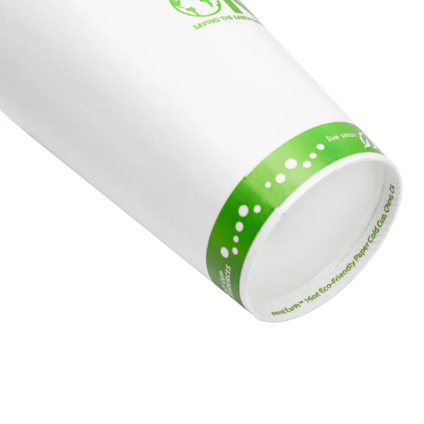 Karat Earth 16oz Eco-Friendly Paper Cold Cups (90mm), Generic Print - 1,000 pcs - Image 4