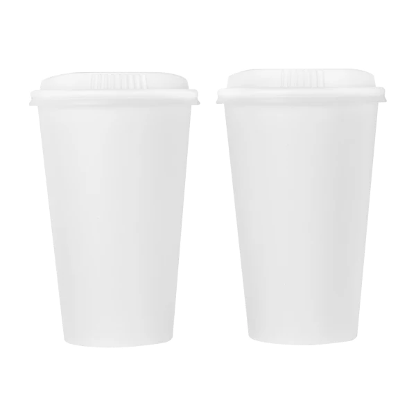Karat Earth 16oz Eco-Friendly Paper Hot Cups (90mm), White - 1,000 pcs - Image 10