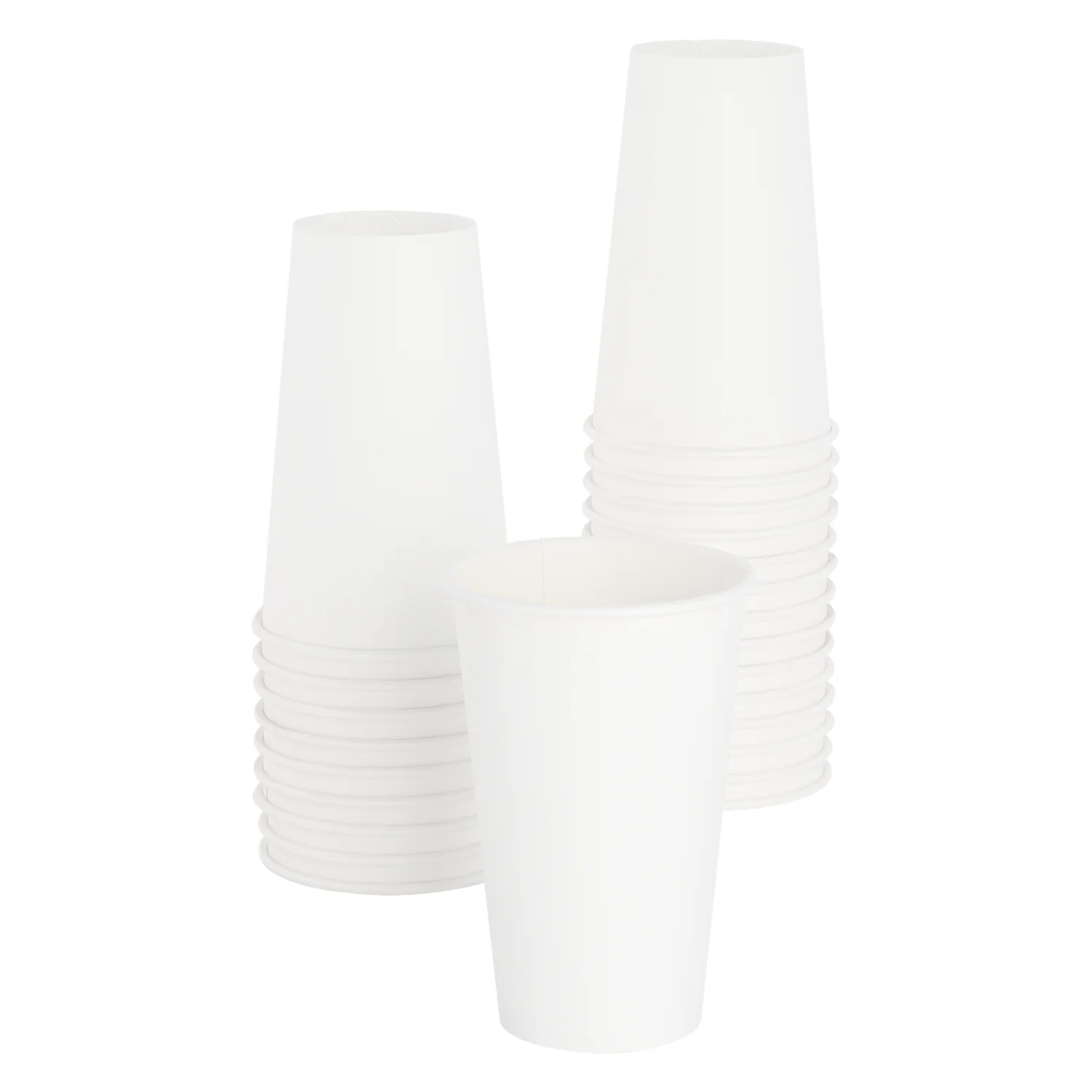 Karat Earth 16oz Eco-Friendly Paper Hot Cups (90mm), White - 1,000 pcs - Image 3