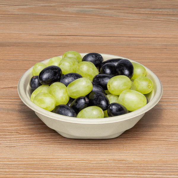 Karat Earth 16oz Natural Bagasse Take Out Bowl, Round - 500 pcs - Image 8