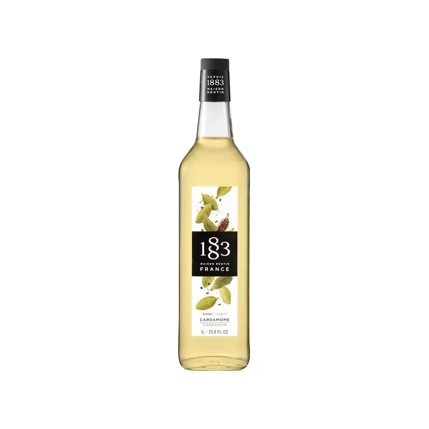 1883 Maison Routin Cardamom Syrup - Bottle (1L)