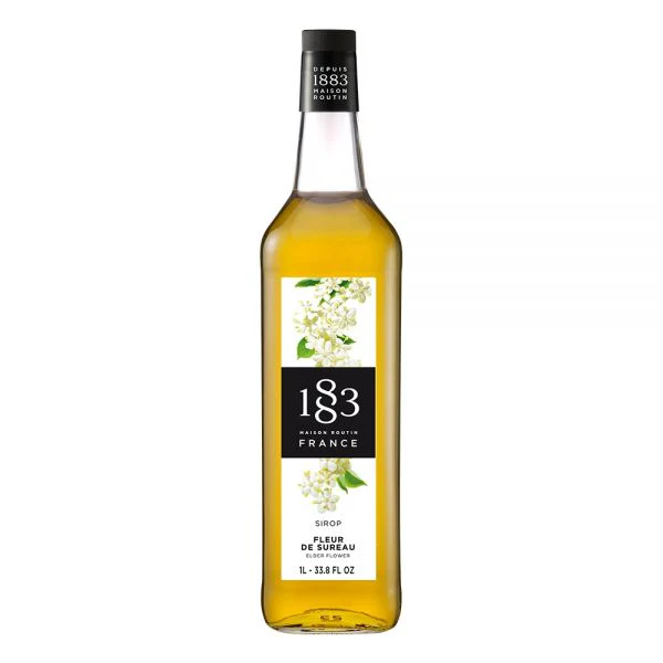1883 Maison Routin Elderflower Syrup - Bottle (1L)