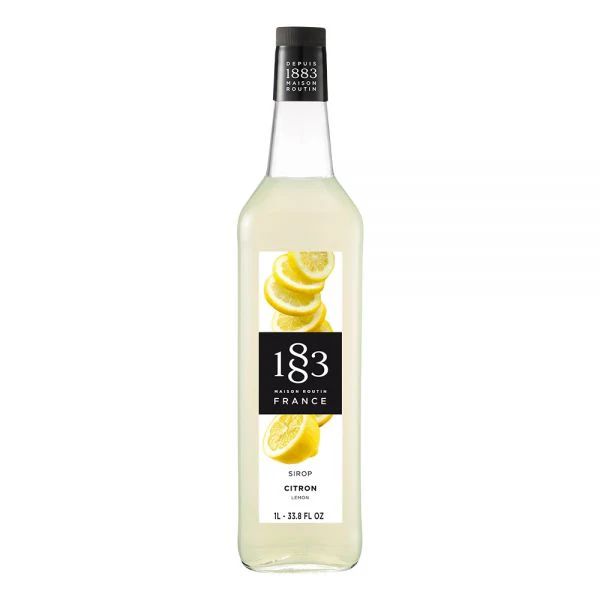 1883 Maison Routin Lemon Syrup - Bottle (1L)