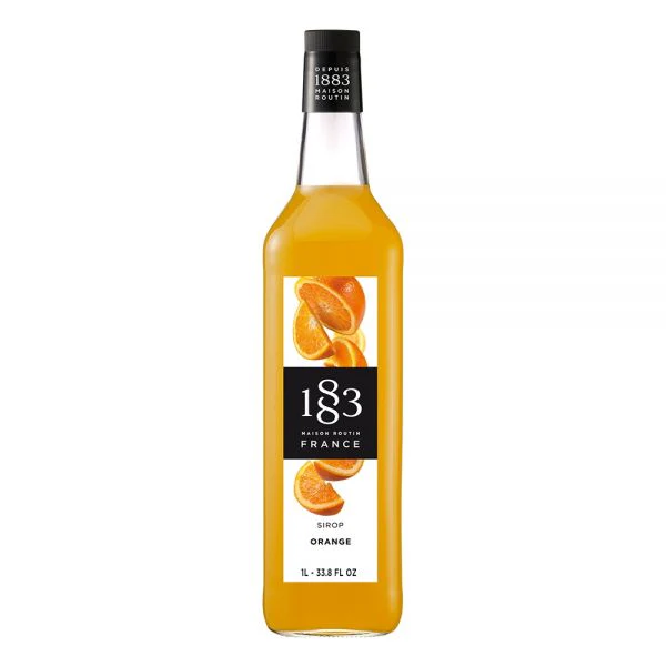 1883 Maison Routin Orange Syrup - Bottle (1L)