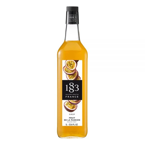 1883 Maison Routin Passion Fruit Syrup - Bottle (1L)