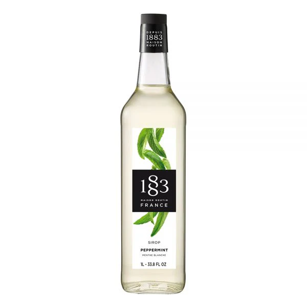 1883 Maison Routin Peppermint Syrup - Bottle (1L)