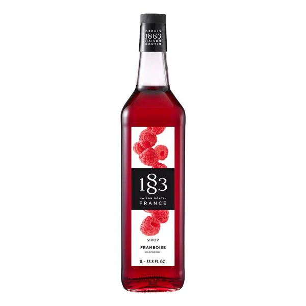 1883 Maison Routin Raspberry Syrup - Bottle (1L)