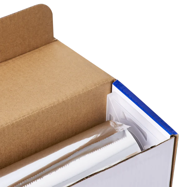 18" x 500' Standard Aluminum Foil Roll - 1 Roll - Image 4