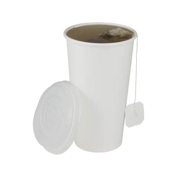 Karat Earth 20oz Eco-Friendly Paper Hot Cups (90mm), White - 600 pcs - Image 8