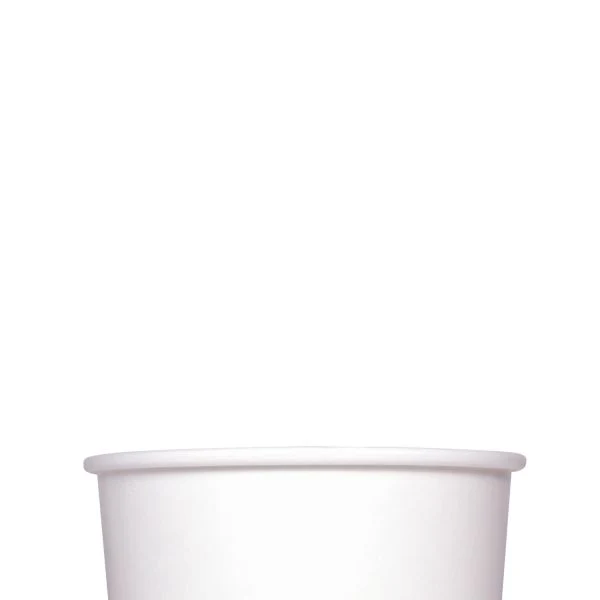 [600 ct] 20 oz Paper Food Containers | 127 mm | White - Image 3