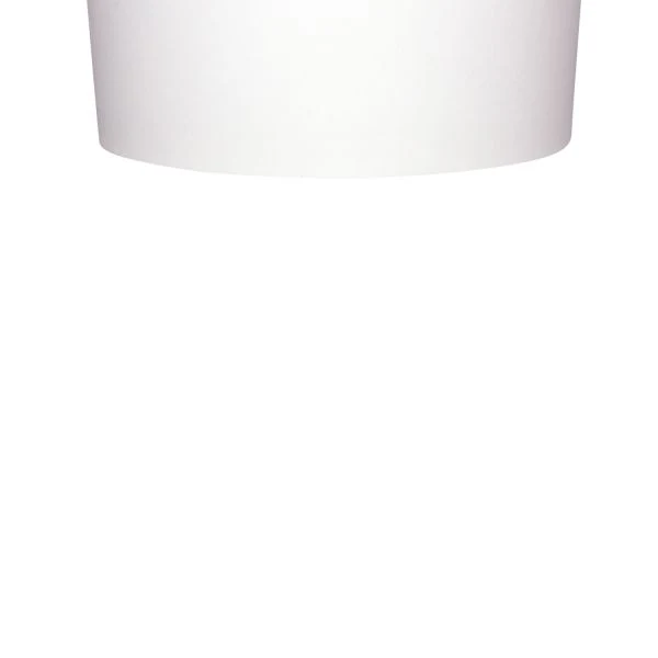 [600 ct] 20 oz Paper Food Containers | 127 mm | White - Image 5