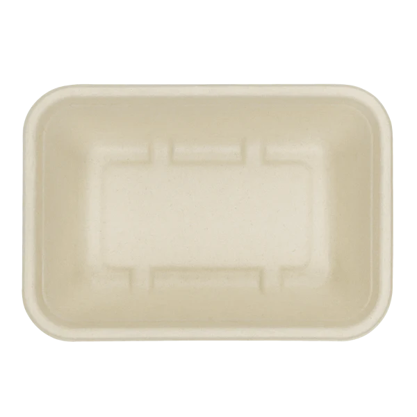 Karat Earth 20oz Natural Bagasse Take Out Container, Rectangular - 500 pcs - Image 8