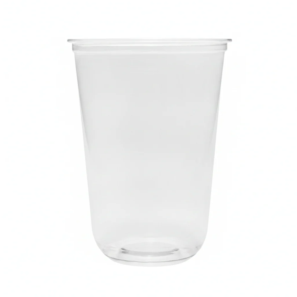 [1,000 ct] 20 oz Clear Plastic Cold Cups | PET | U-Shape | 98 mm - Image 2