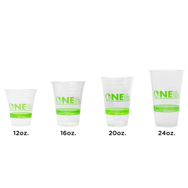 Karat Earth 20oz PLA Eco-Friendly Cup (98mm), Generic Print - 1,000 pcs - Image 6