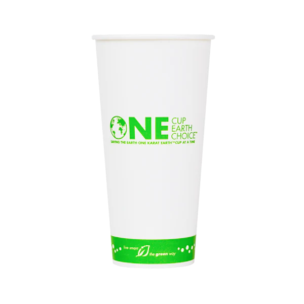 Karat Earth 22oz Eco-Friendly Paper Cold Cups (90mm), Generic - 1,000 pcs - Image 2