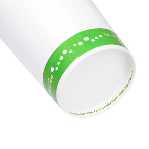 Karat Earth 22oz Eco-Friendly Paper Cold Cups (90mm), Generic - 1,000 pcs - Image 4