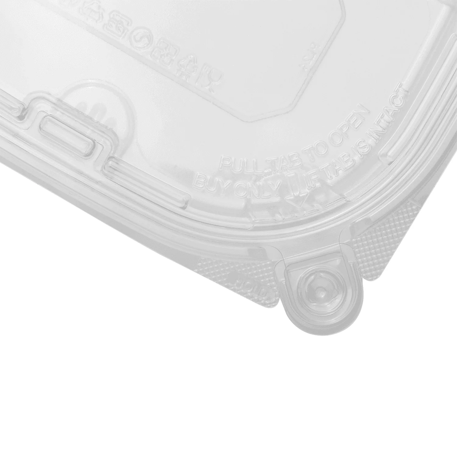 [200 sets] 24 oz PET Plastic Tamper Resistant Hinged Deli Containers with Lid - Image 6
